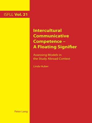 cover image of Intercultural Communicative Competence – a Floating Signifier